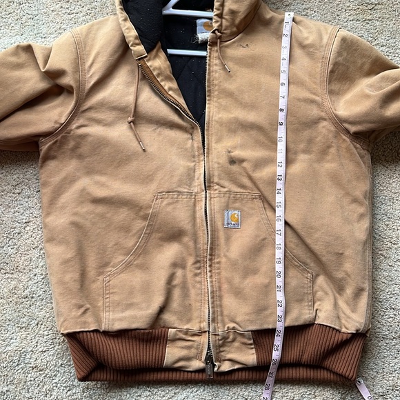 Carhartt Tan Hooded Jacket - Picture 11 of 11